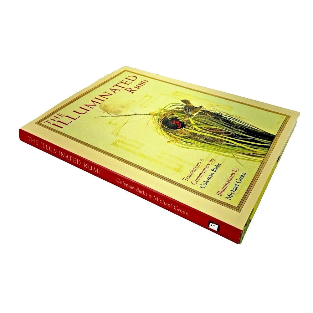 Illuminated Rumi by Rumi Vintage 1997 Broadway Books First Edition Hardback